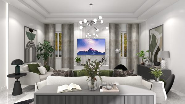 Sophia's Contemporary Statement Living Room - Image 4