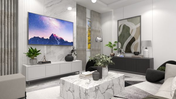 Sophia's Contemporary Statement Living Room - Image 3