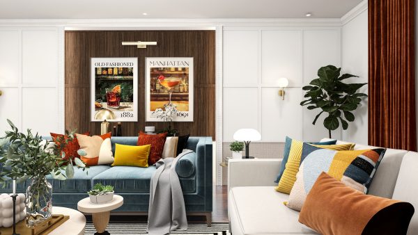 Anderson's Retro Mid-Century Modern Living Room - Image 11