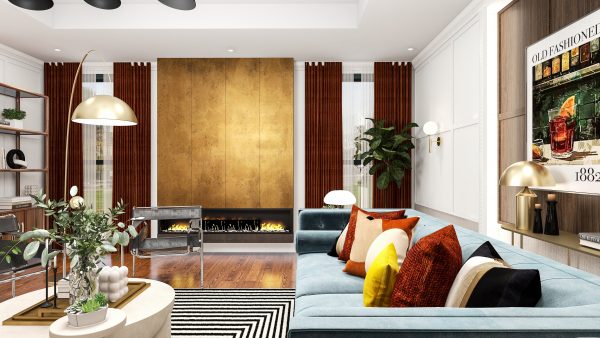 Anderson's Retro Mid-Century Modern Living Room - Image 13