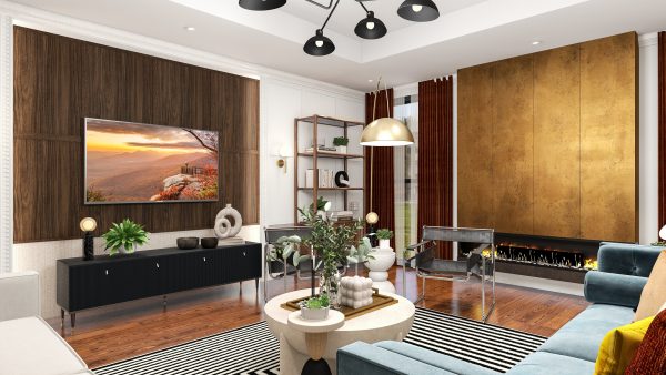 Anderson's Retro Mid-Century Modern Living Room - Image 9