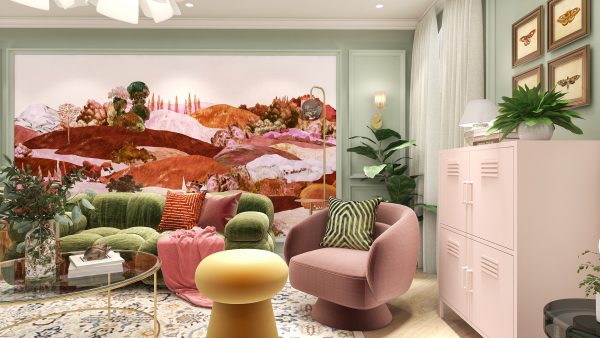 Aurora's Eclectic Living Room - Image 15
