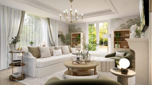 Eleanor Traditional Living Room - Image 2