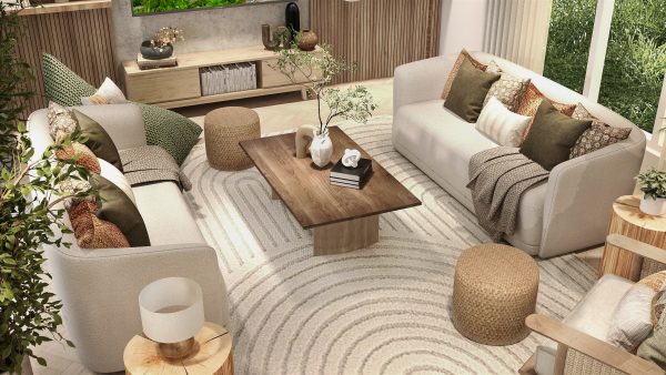 Elora's Minimalist Japandi Living Room - Image 12