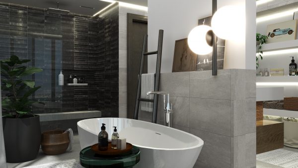 Ethan's Contemporary Bathroom Retreat - Image 4