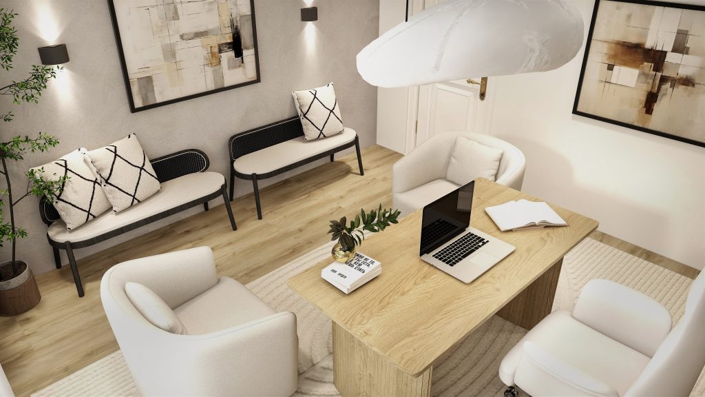 Freya's Scandinavian-Inspired Home Office - Mondan & Co Interiors