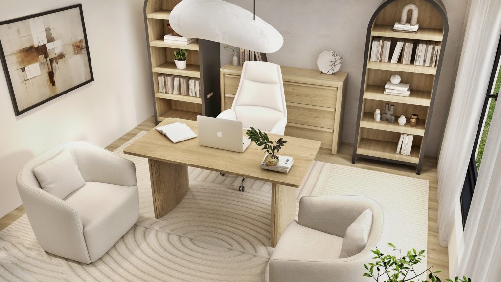 Freya's Scandinavian-Inspired Home Office - Mondan & Co Interiors