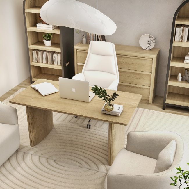 Freya's Scandinavian-Inspired Home Office - Mondan & Co Interiors
