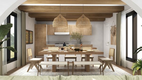 Luna's Bohemian Dining Room - Image 3