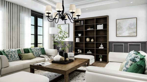 Mateo's Moody Transitional Living Room - Image 8