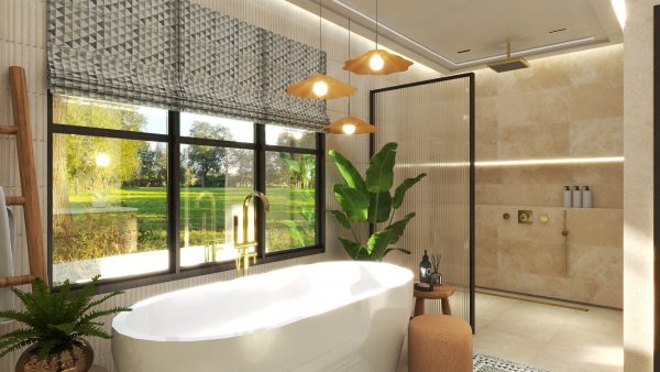 Zoe's Modern Organic Bathroom Retreat - Image 12