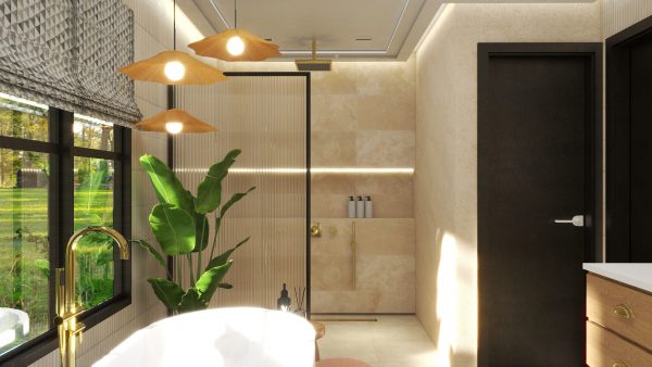 Zoe's Modern Organic Bathroom Retreat - Image 7