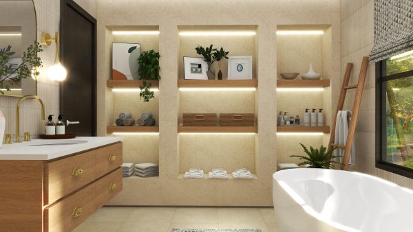 Zoe's Modern Organic Bathroom Retreat - Image 6