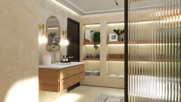 Zoe's Modern Organic Bathroom Retreat - Image 5