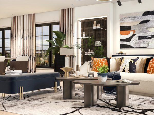 Brittany's Contemporary Glam Living Room - Image 10