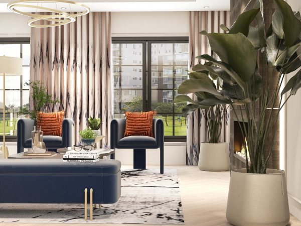 Brittany's Contemporary Glam Living Room - Image 14