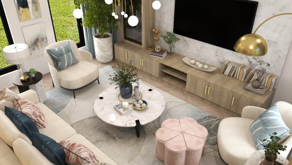 The Seasonal Edit: Ama's Modern Organic Summer Refresh Living Room - Image 16