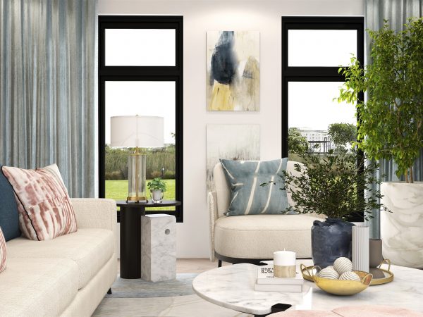 The Seasonal Edit: Ama's Modern Organic Summer Refresh Living Room - Image 2