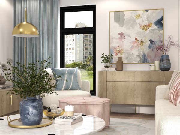 The Seasonal Edit: Ama's Modern Organic Summer Refresh Living Room - Image 12