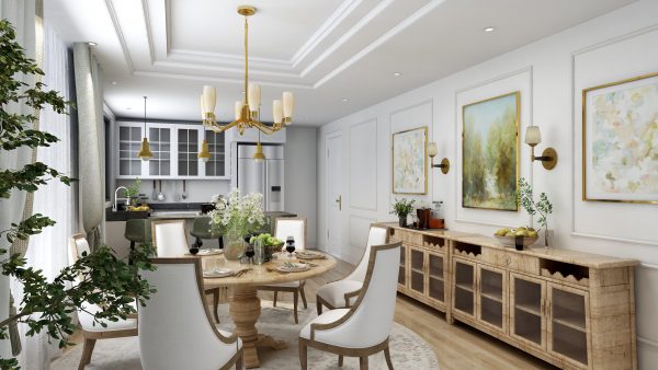 Eleanor's Timeless Traditional Dining Room - Image 9