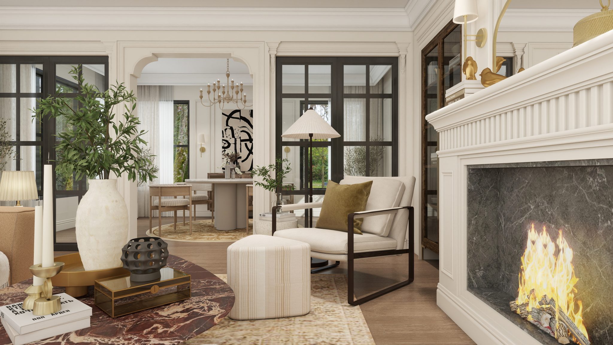 Jule's Hearth and Haven Living Room - Mondan & Co Interiors